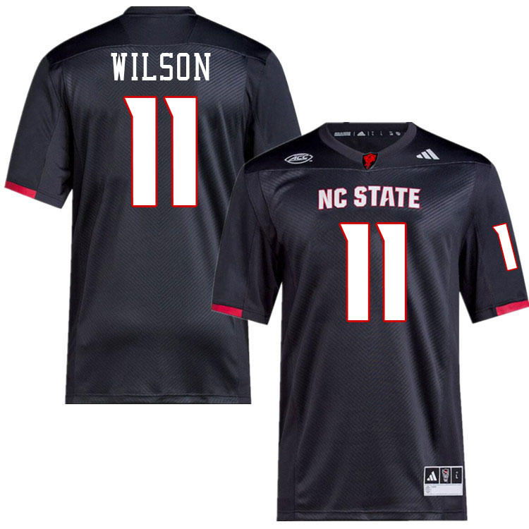 NC State Wolfpack #11 Payton Wilson College Football Jerseys,Uniforms-Black